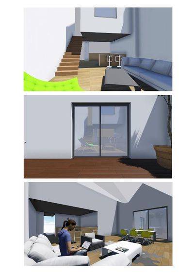 Lofts x3 - Roubaix 270m² maquette intérieure 2/2